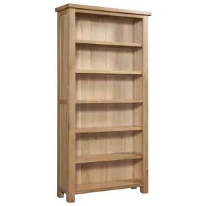 Dorchester Light Oak 6' Bookcase