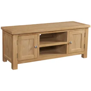 Dorchester Light Oak Large Tv Unit