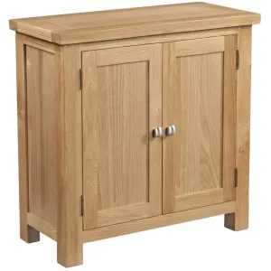 Dorchester Light Oak Small Cabinet 2 Door