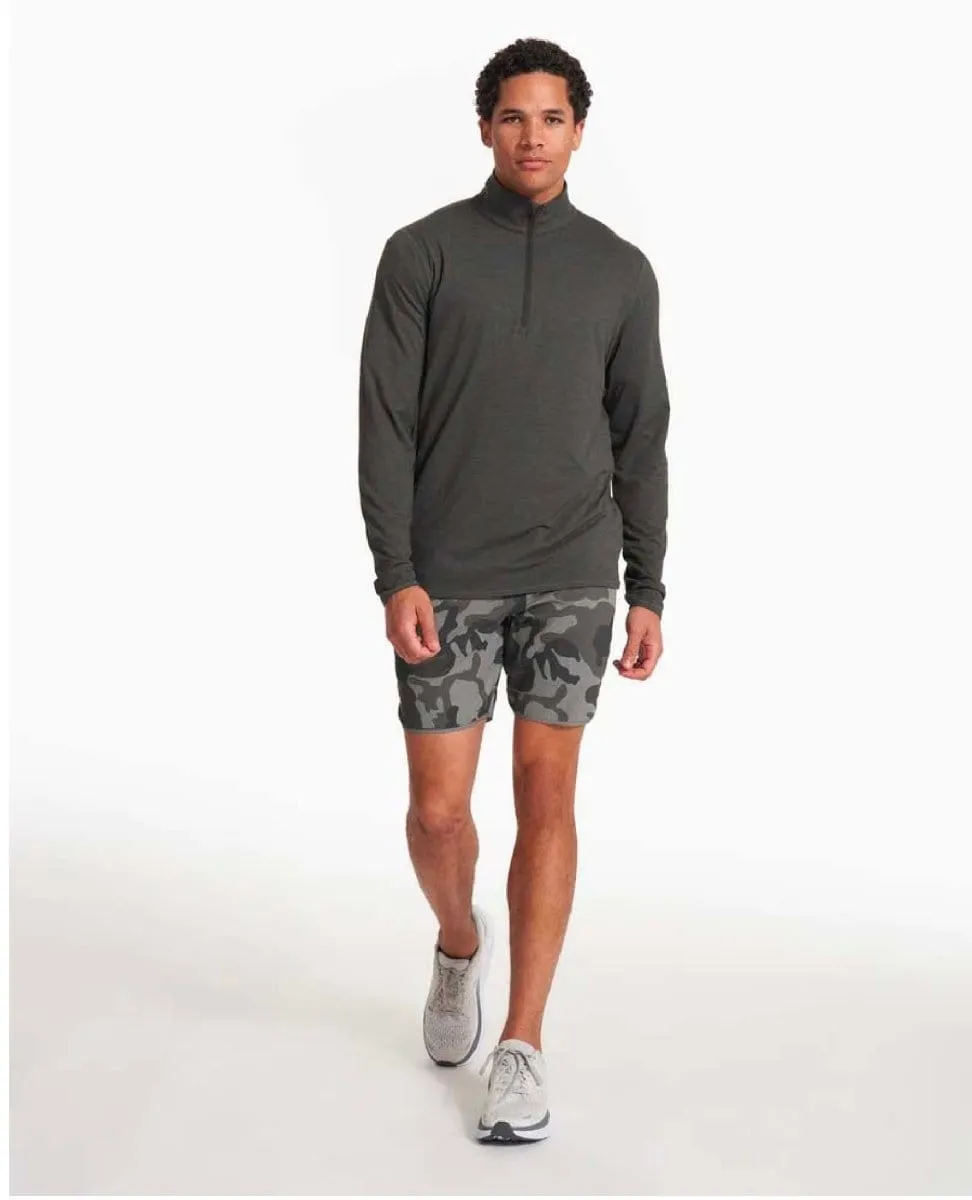 Ease Performance Half Zip Charcoal Heather