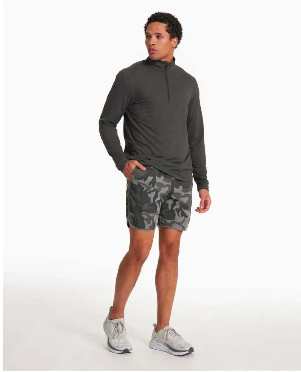 Ease Performance Half Zip Charcoal Heather