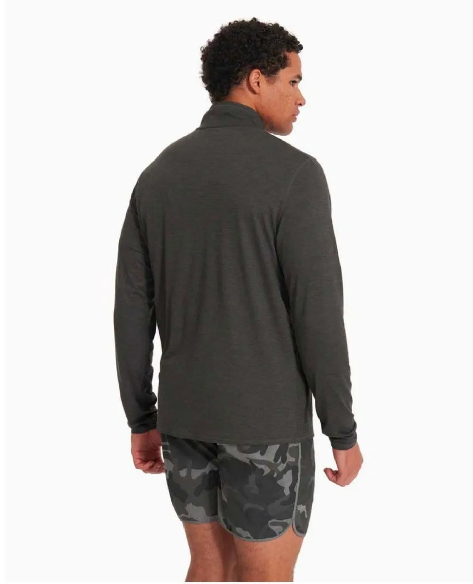 Ease Performance Half Zip Charcoal Heather