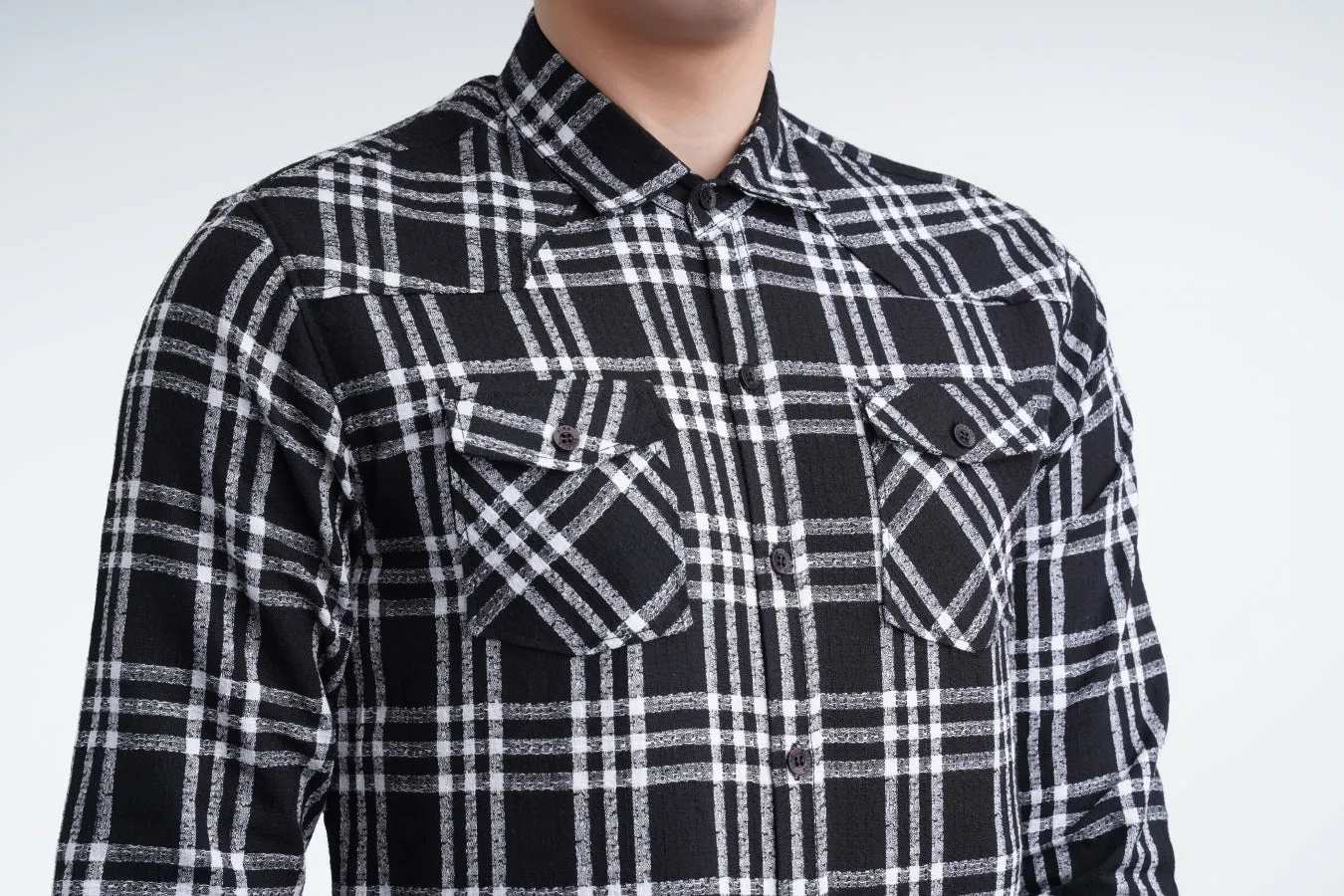 Ebony Check Shirt