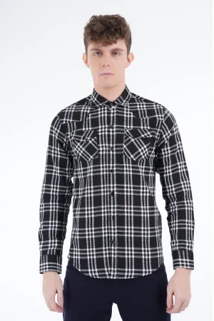 Ebony Check Shirt