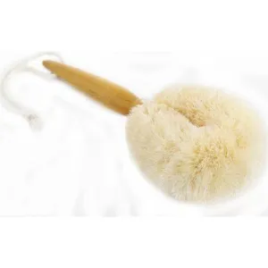 Eco Max Travel Body Brush - Wet/Dry - Sisal Fibre with Wood Handle