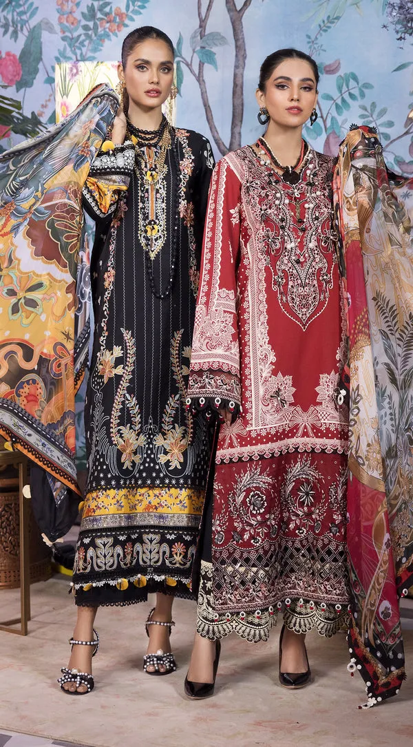 EMILY  | Anaya VIVA by Kiran Chaudhry Embroidered Lawn '22 | Unstitched Embroidered Lawn Suits