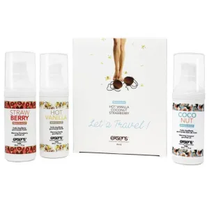 Exsens Let's Travel Massage Oil Set