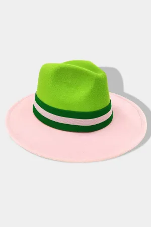 Fedora Hat Color Block