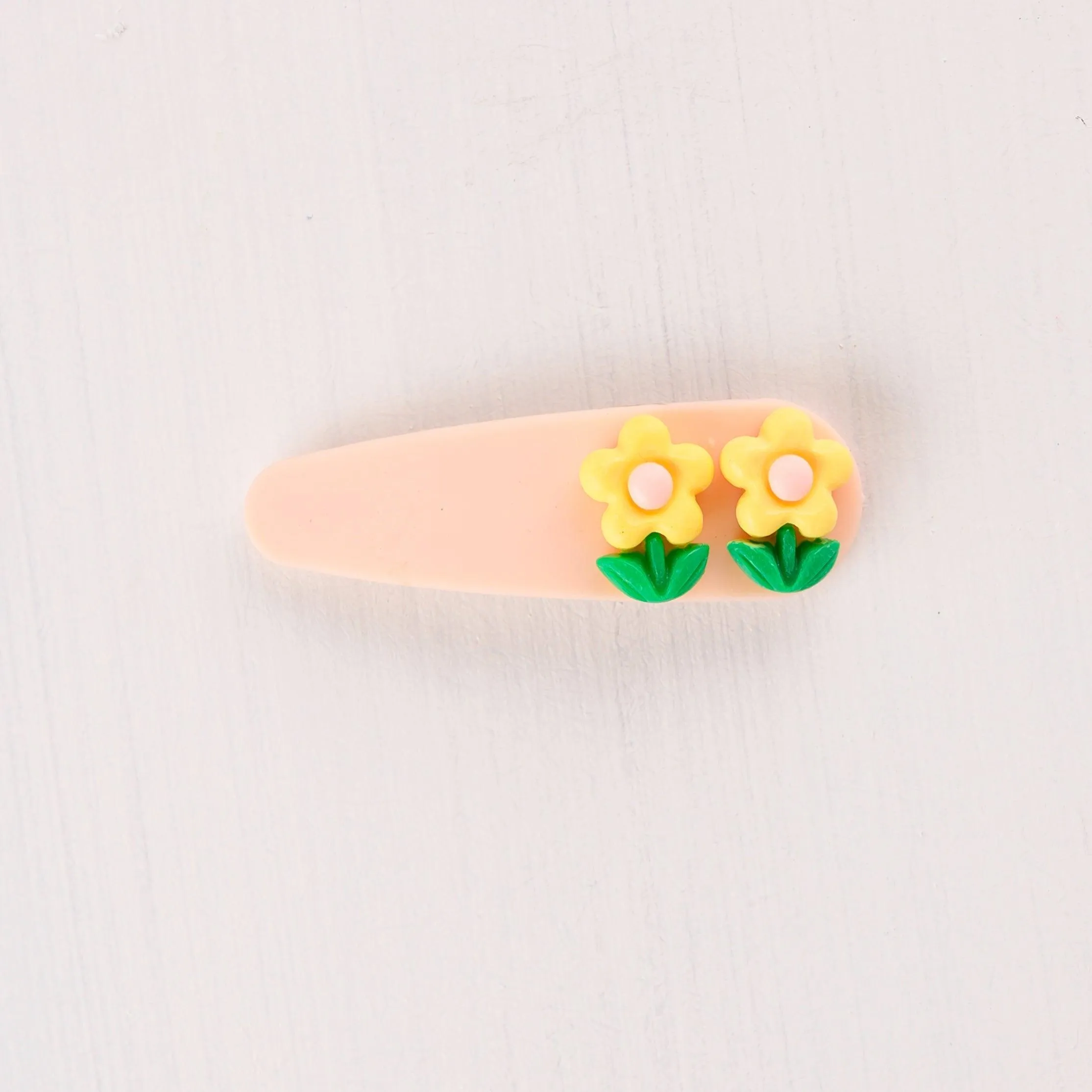 Flower Theme Hair Clips (Set of 5)