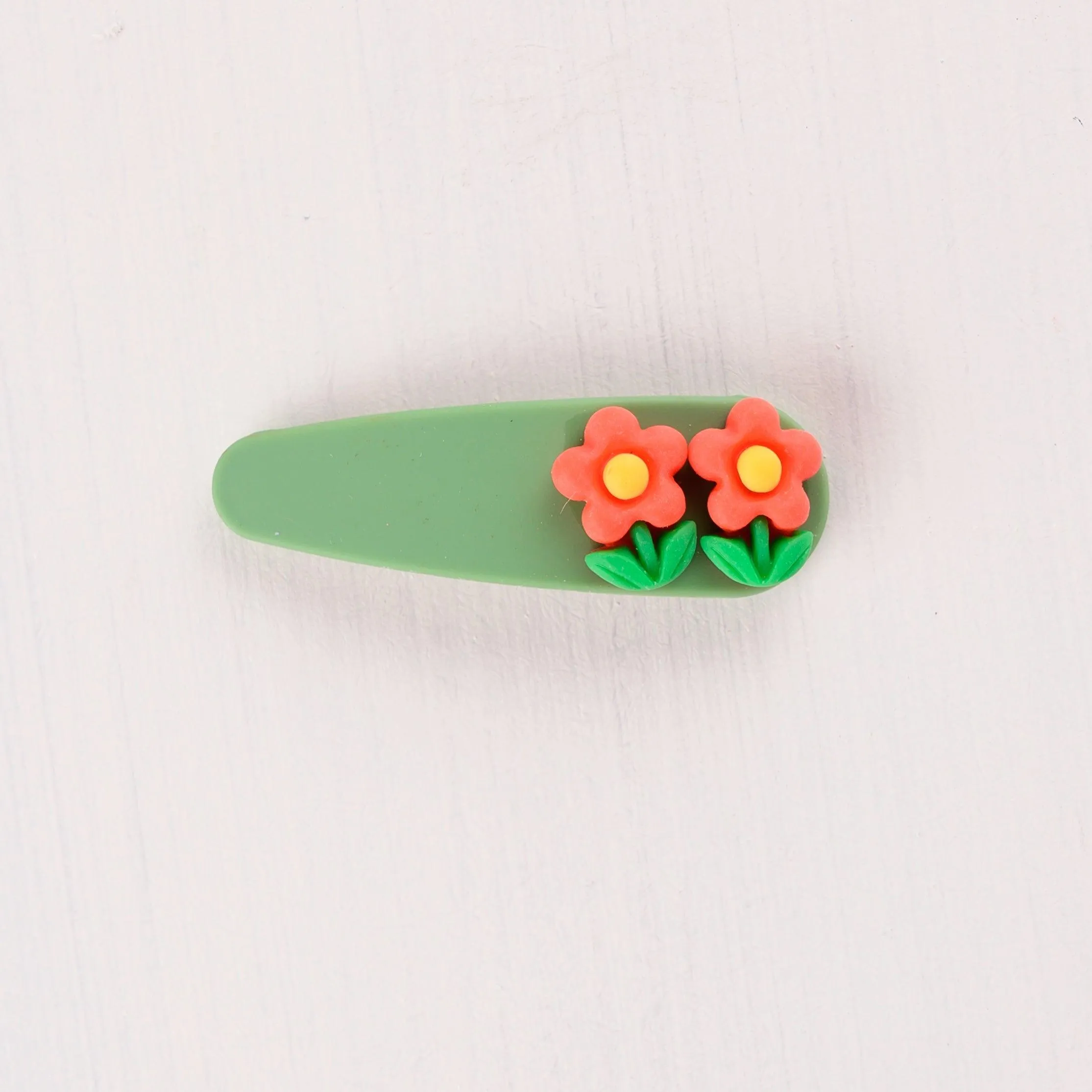 Flower Theme Hair Clips (Set of 5)