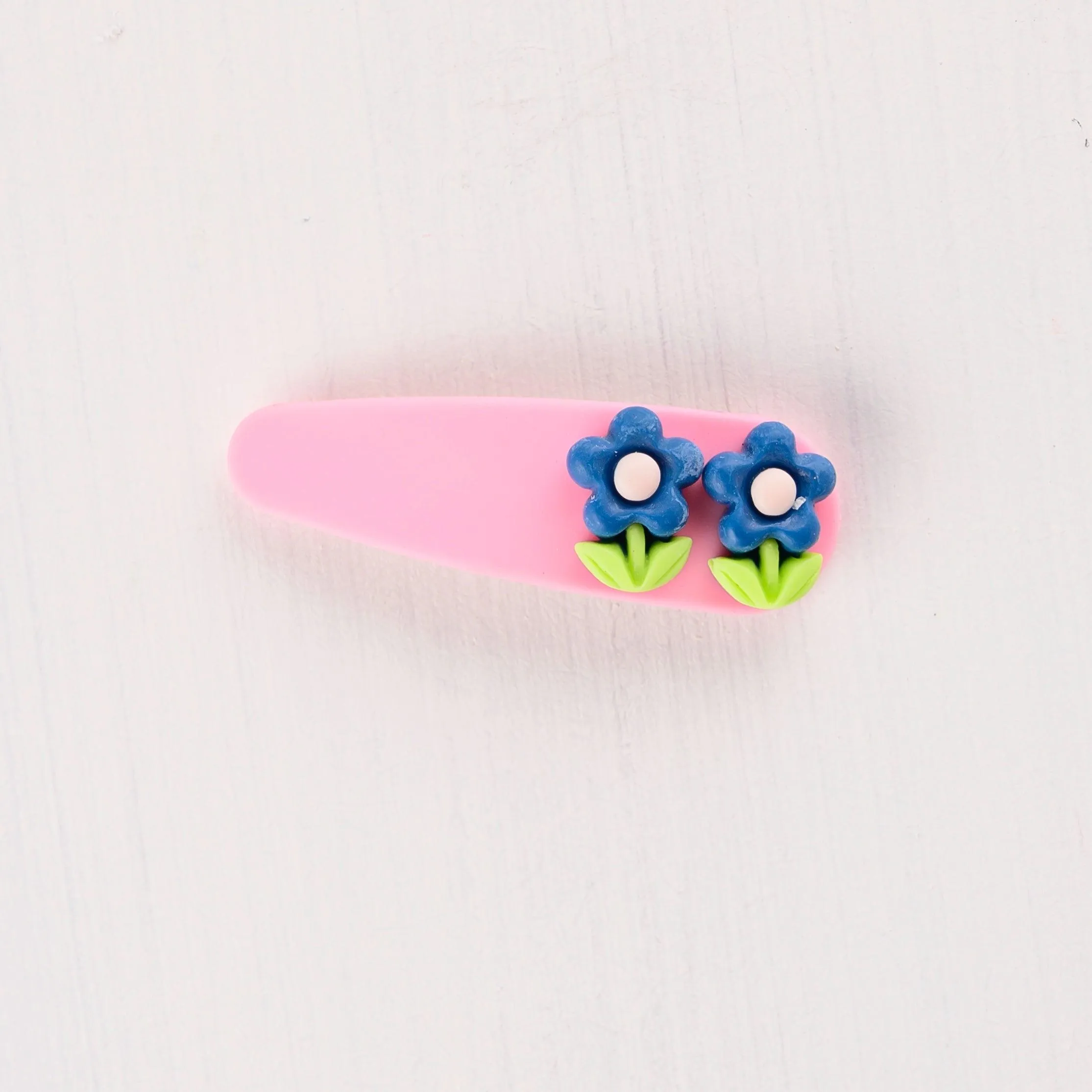 Flower Theme Hair Clips (Set of 5)