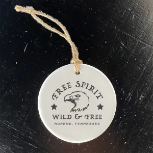Free Spirit w/ City, State - Ornament
