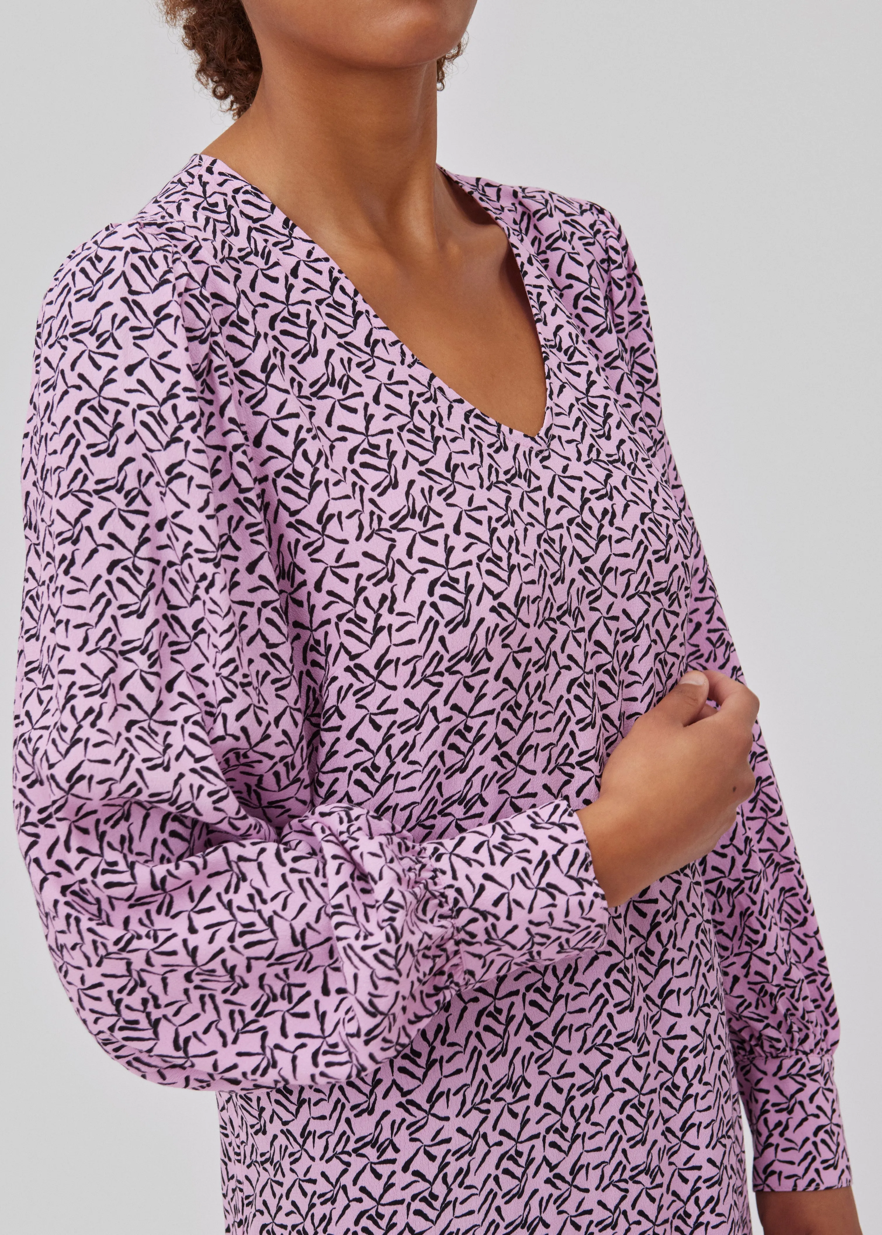 GamiMD print dress - Pastel Stroke