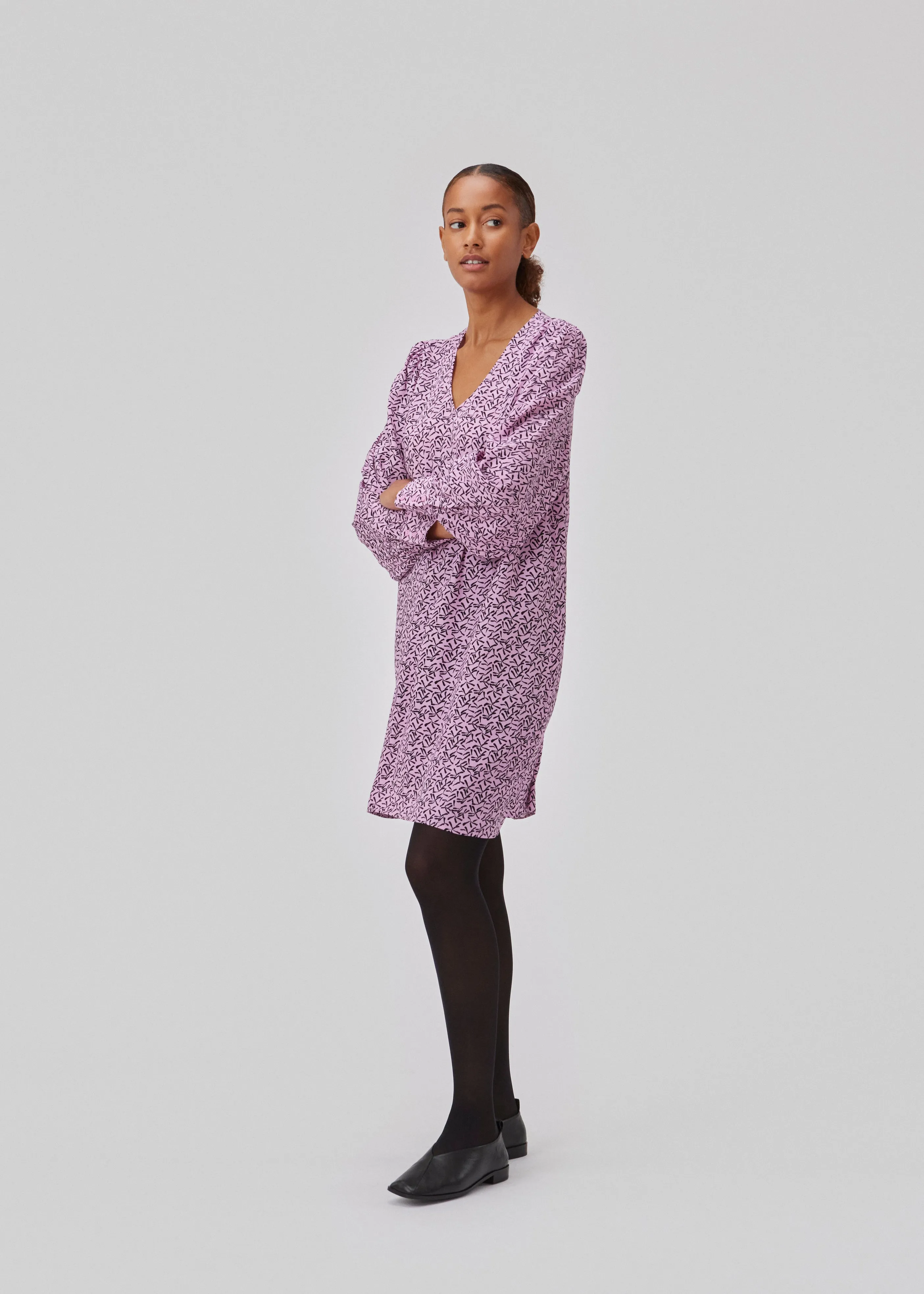GamiMD print dress - Pastel Stroke