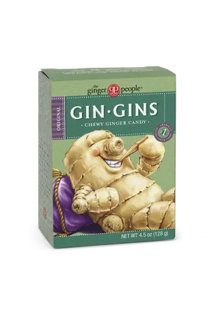 Ginger People Gin Gins Original Chewy Ginger Candy 128g
