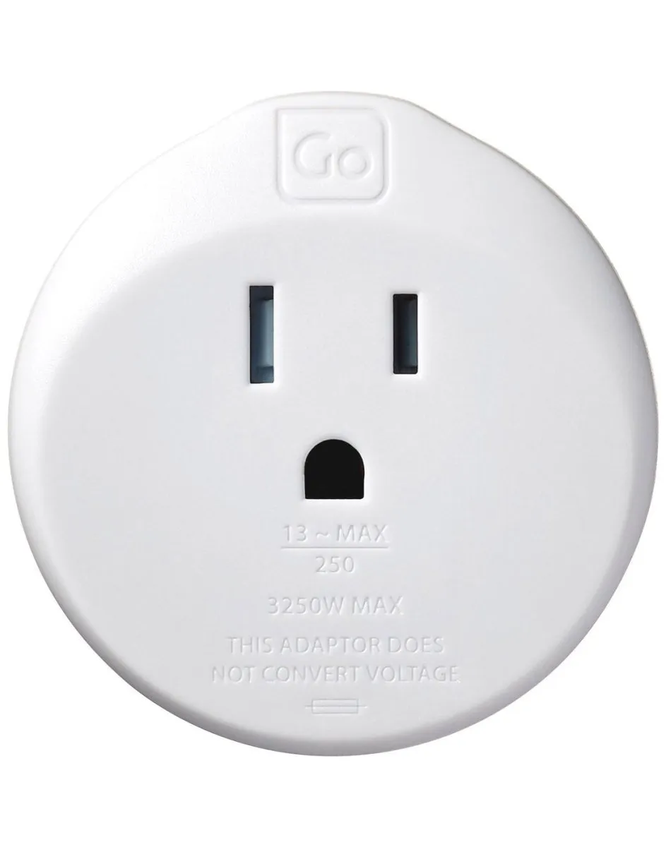 Go Travel USA-UK Grounded Adapter