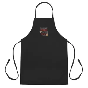 Grandma’s Cookie Baking Crew Embroidered Apron