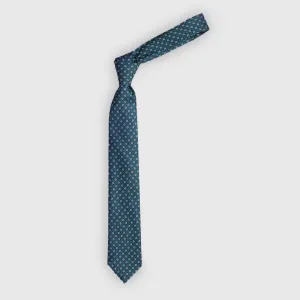 Green Printed Tie