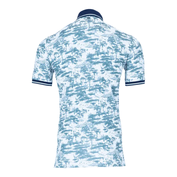 GREYSON Mystic Marsh Toile Polo