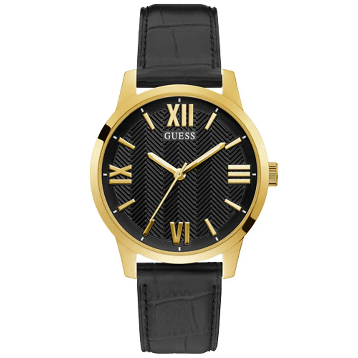 Guess Gents Campbell Gold & Black Watch
