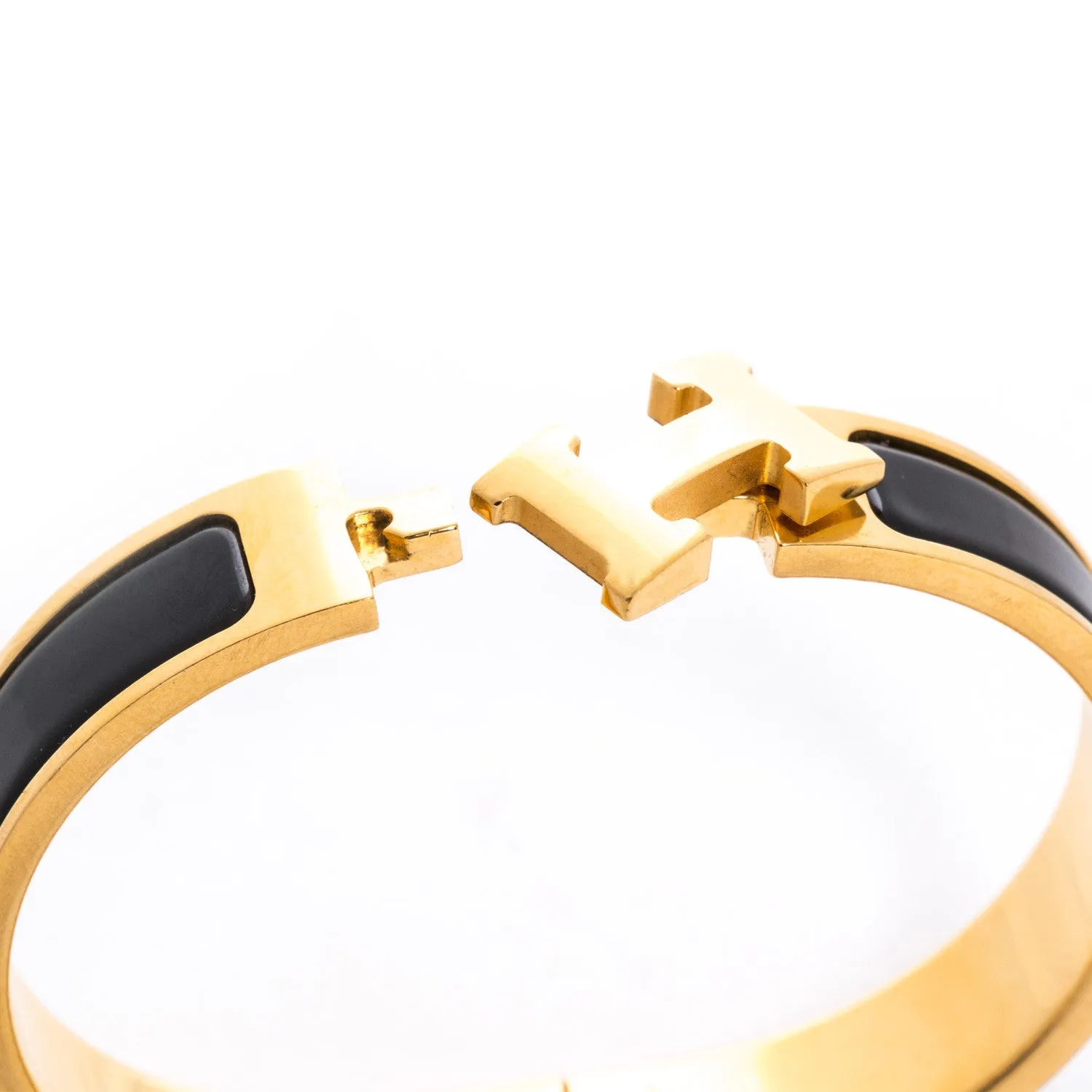 Hermes Narrow Clic Clac H Bracelet