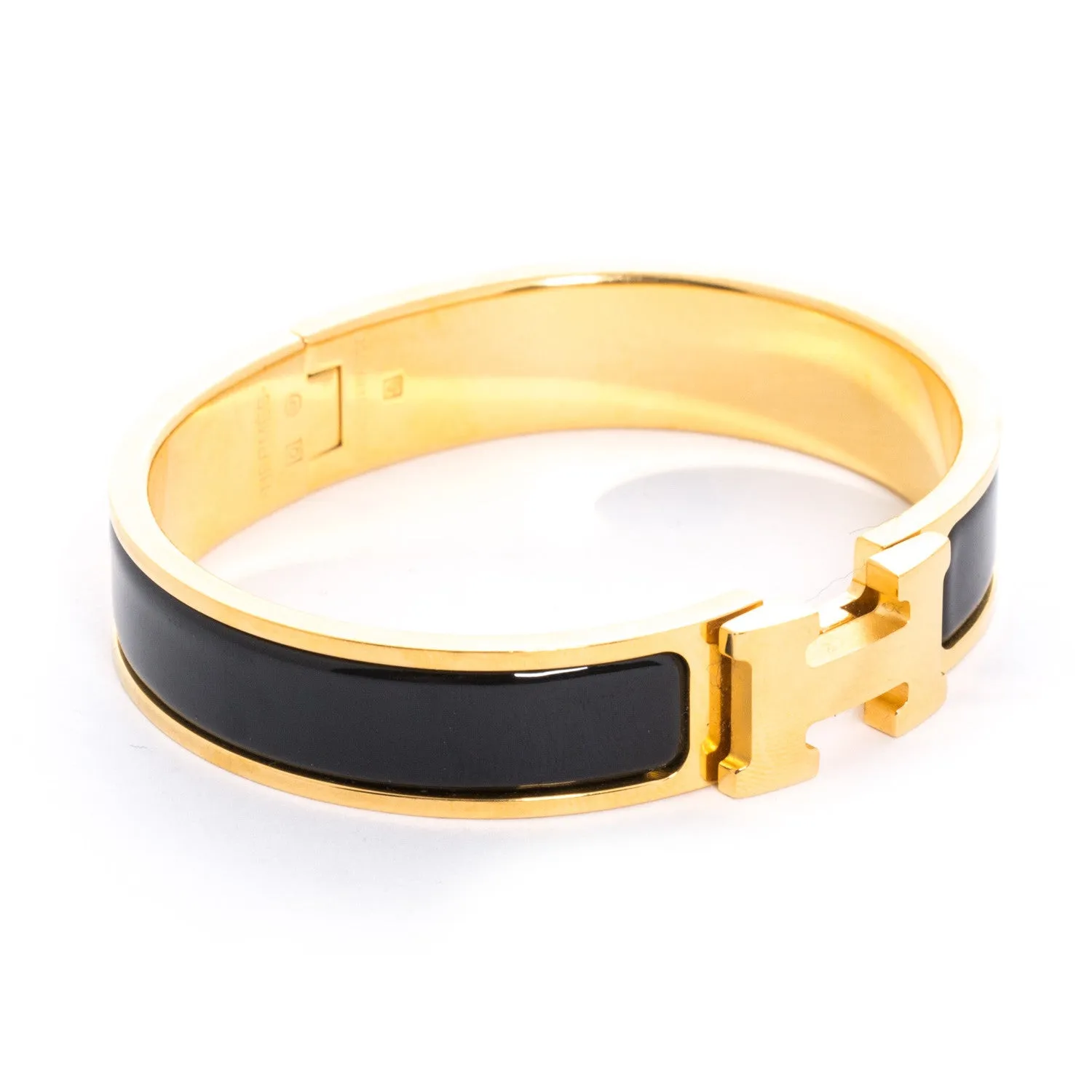 Hermes Narrow Clic Clac H Bracelet