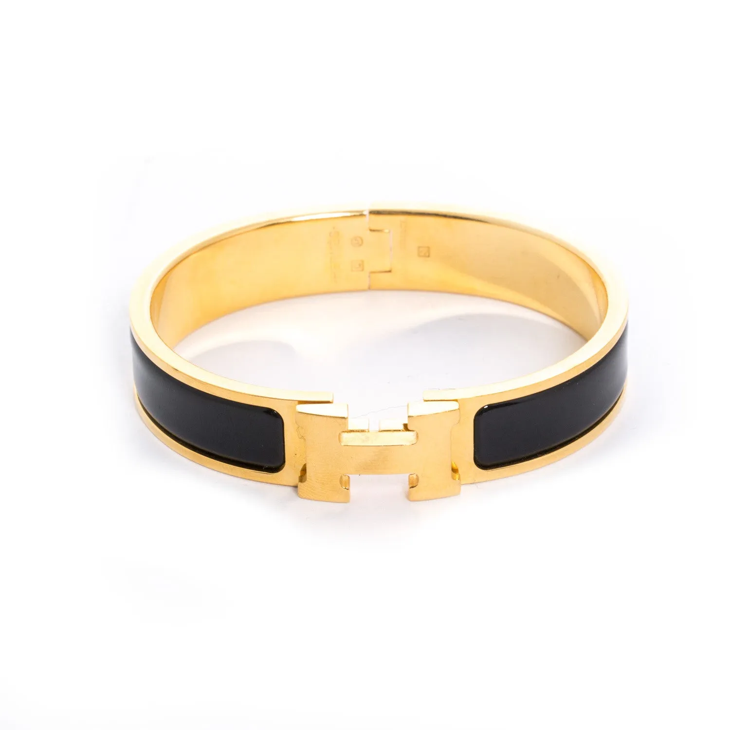 Hermes Narrow Clic Clac H Bracelet