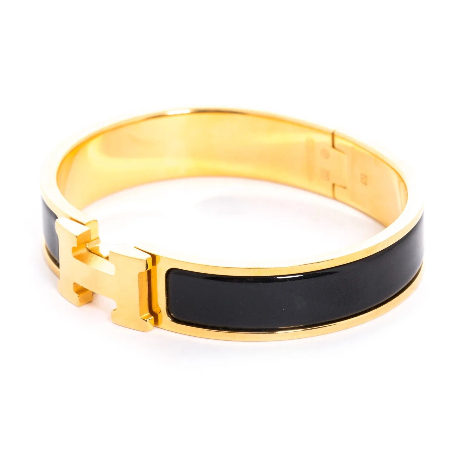 Hermes Narrow Clic Clac H Bracelet