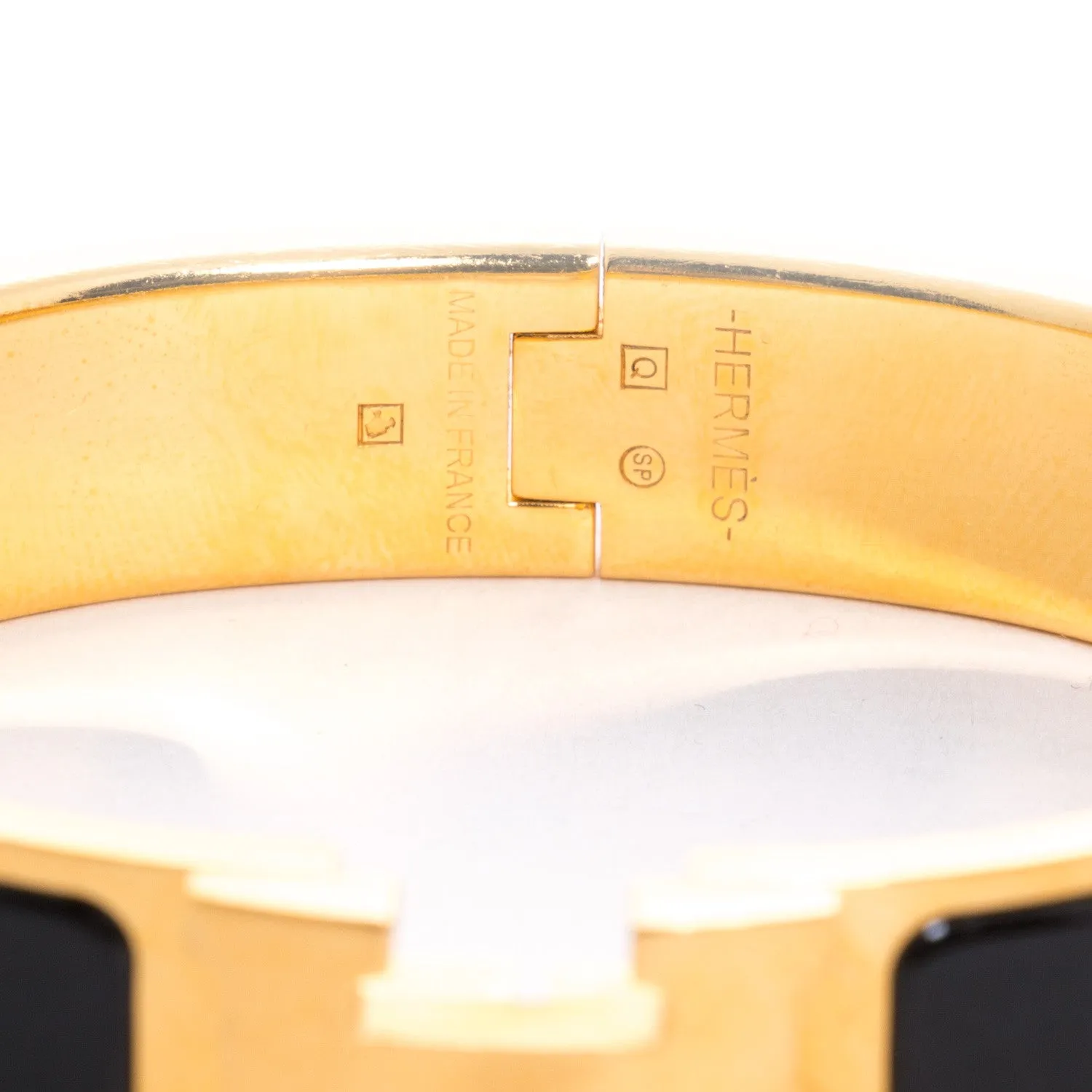 Hermes Narrow Clic Clac H Bracelet