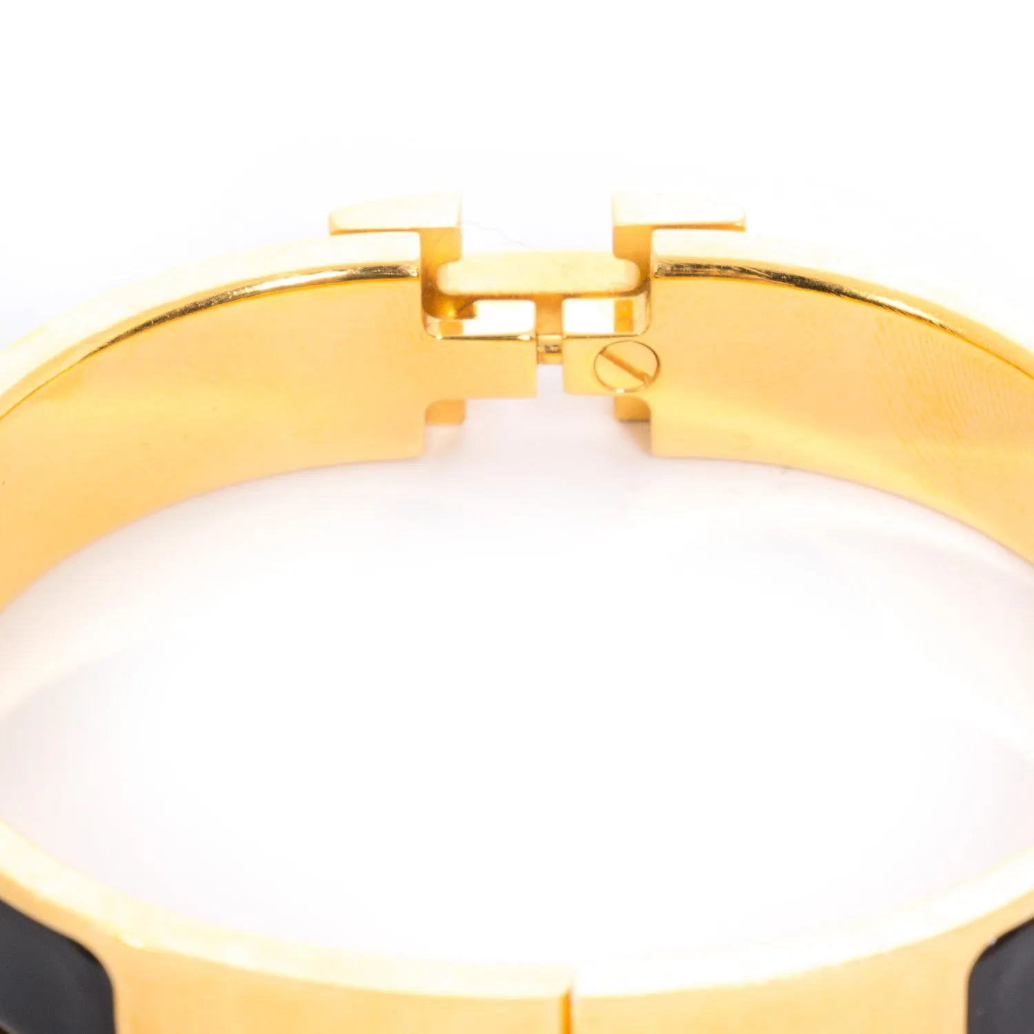 Hermes Narrow Clic Clac H Bracelet