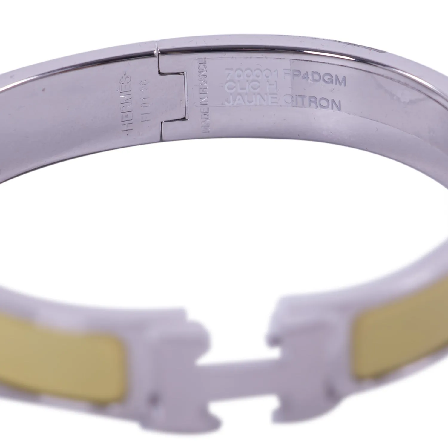 Hermès Narrow Clic H Bracelet