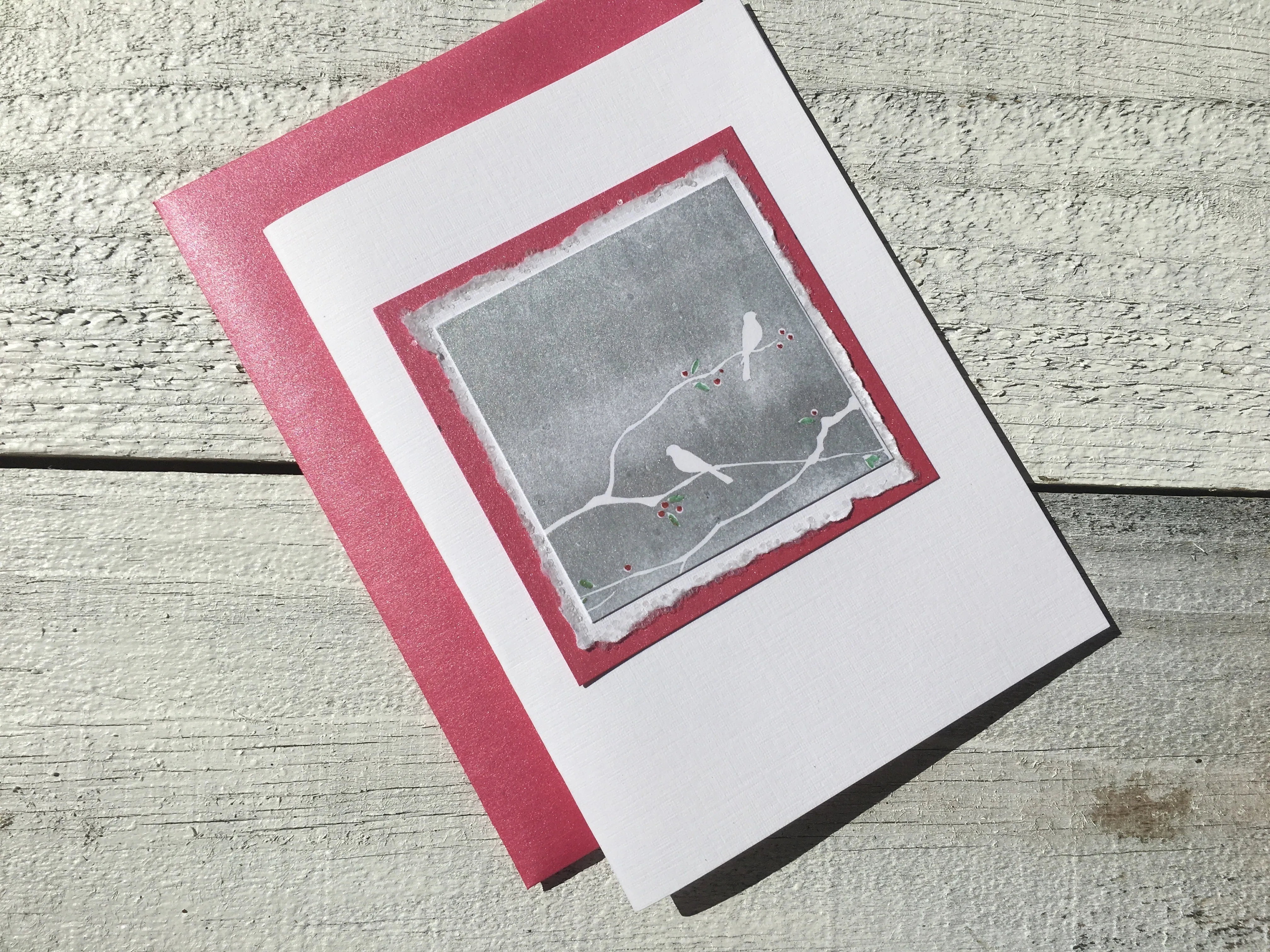 Holiday Card - Red