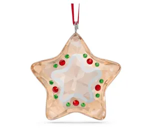 Holiday Cheers Gingerbread Star Ornament