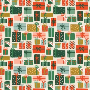Holiday Classics II, Holiday Gifts in Cream Metallic