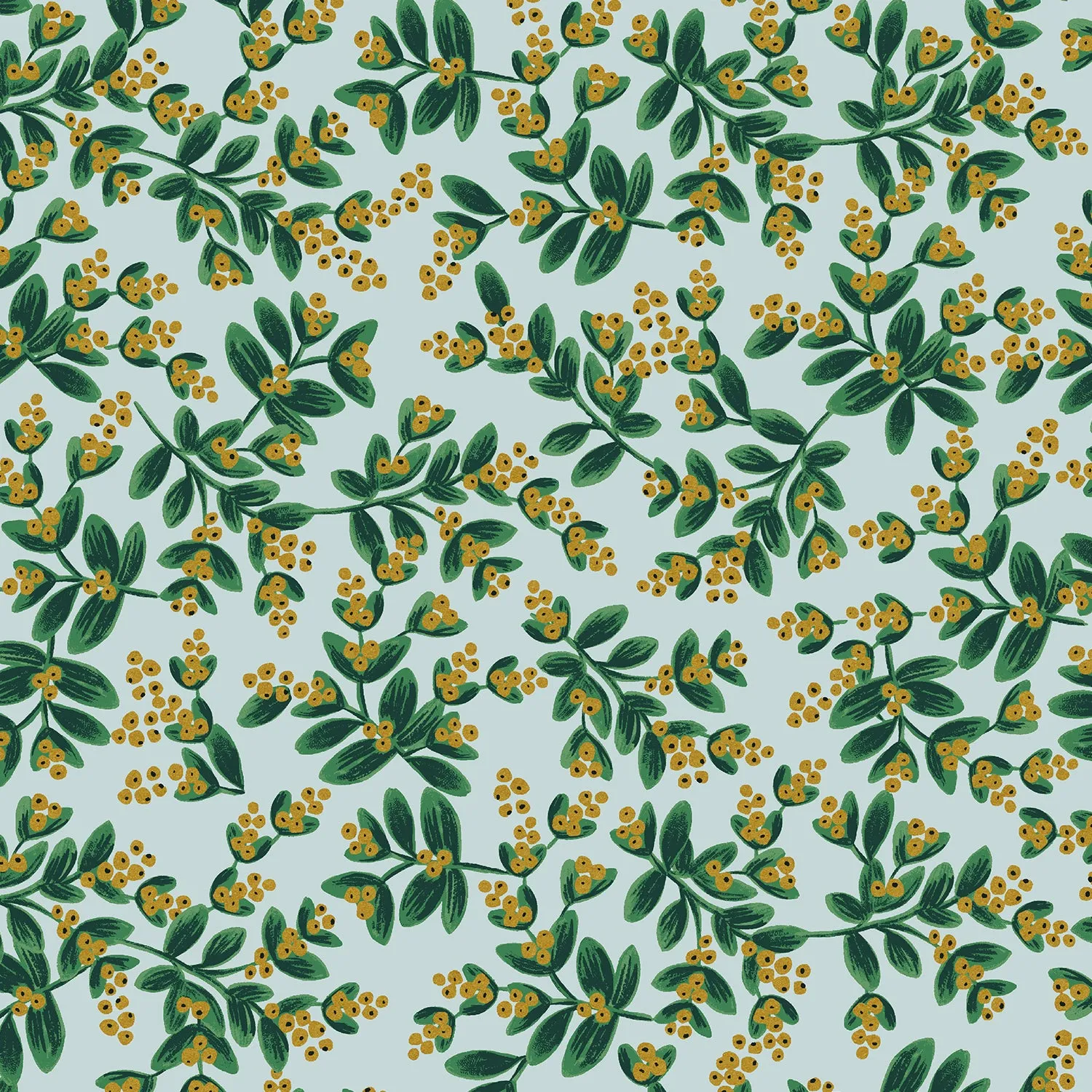 Holiday Classics, Mistletoe in Mint Metallic