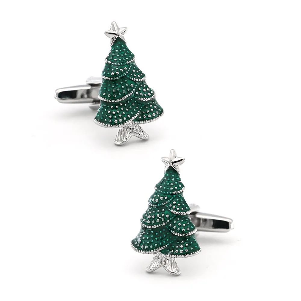 Holiday Fir Cufflinks