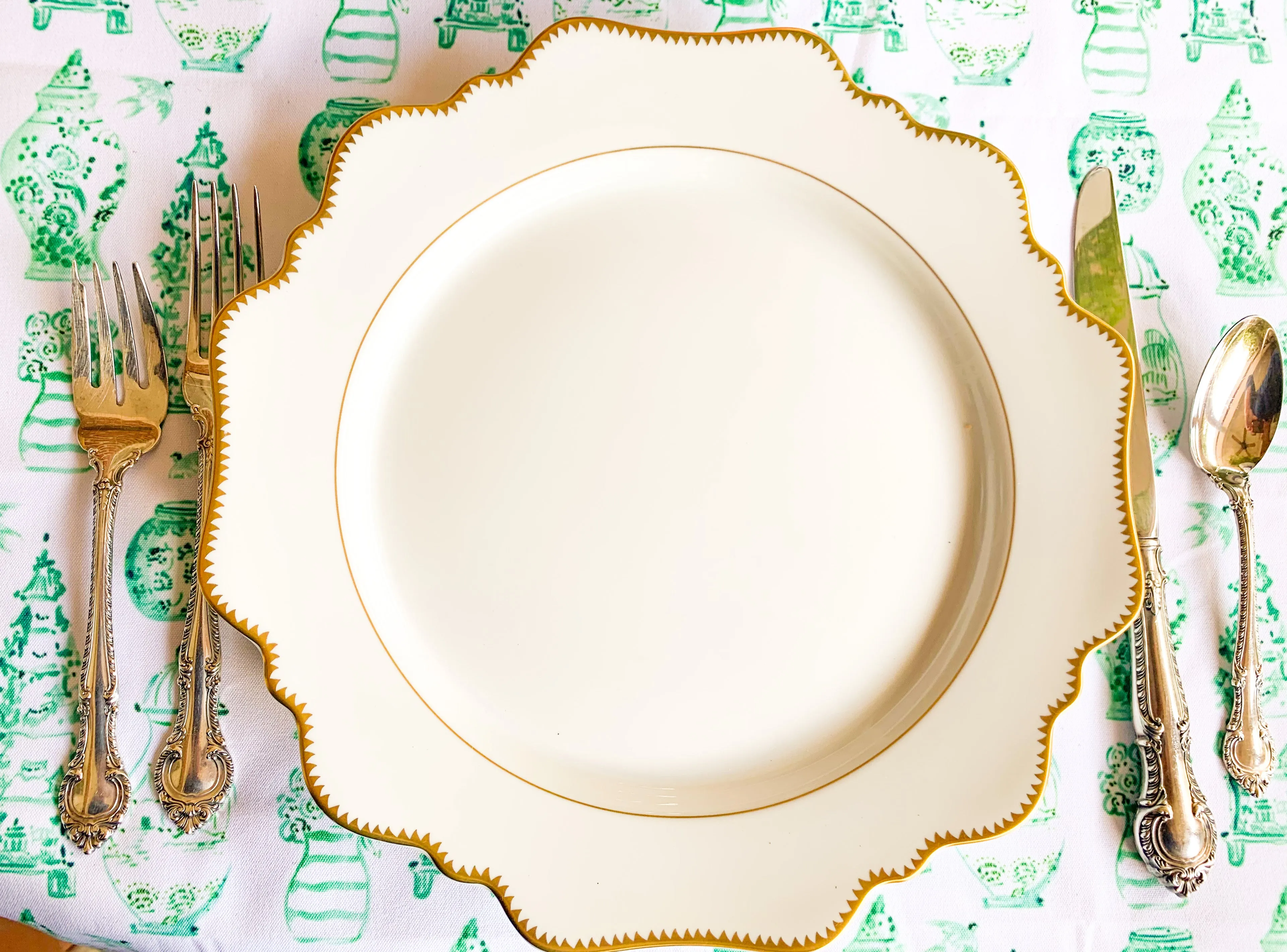 Holiday Greens Paper Placemats