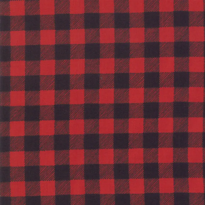 Holiday Lodge Red Charcoal