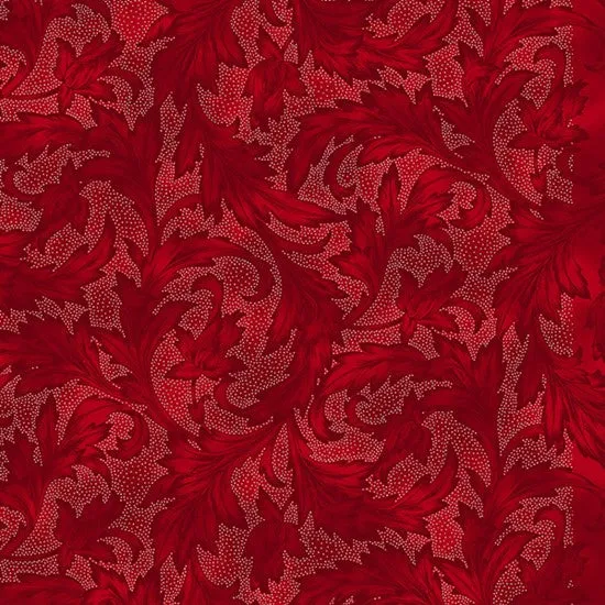 Holiday Wishes Crimson/Silver - (1)