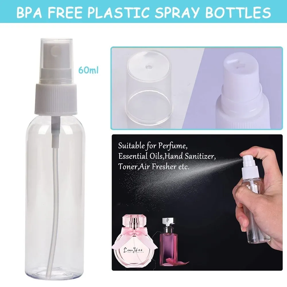 Homlly 21pcs Squeezable Leak Proof Silicone Travel Containers (FREE label Stickers)