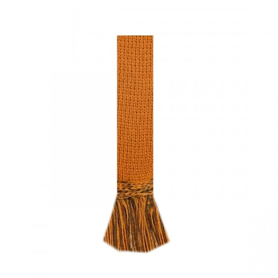 HOUSE OF CHEVIOT Classic Garter Ties - Ochre & Spruce