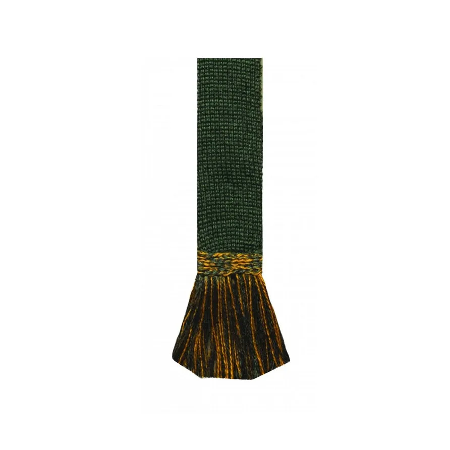 HOUSE OF CHEVIOT Classic Garter Ties - Spruce & Ochre