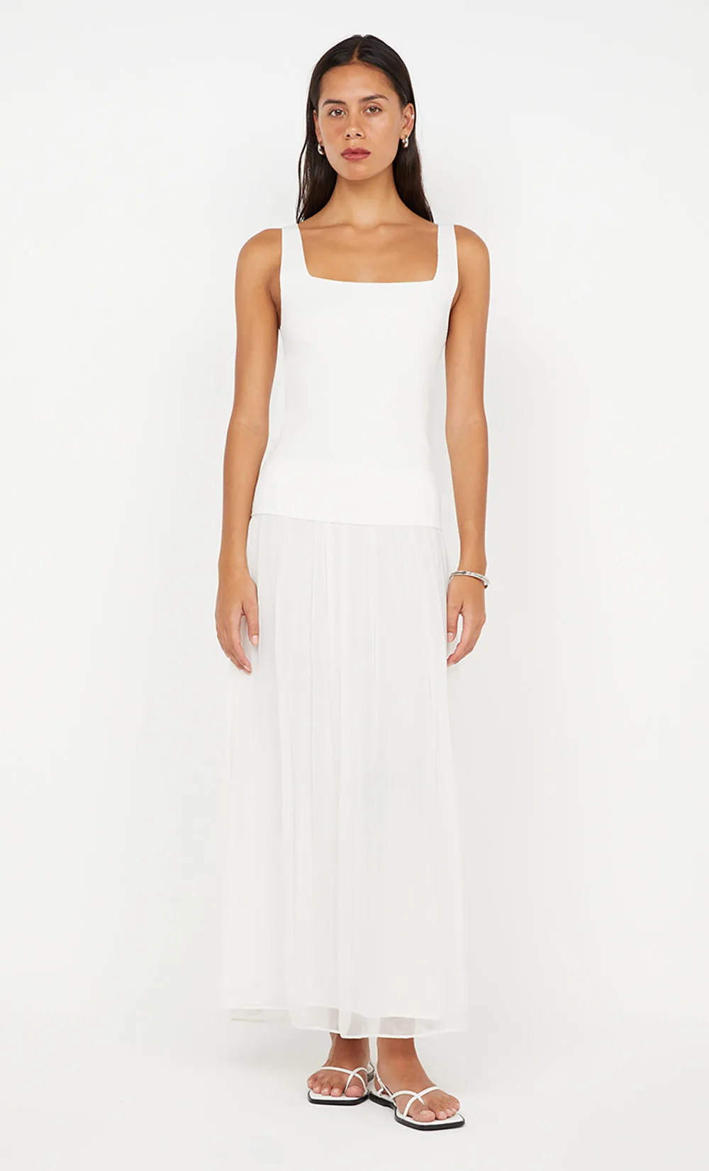 INKA MAXI SKIRT  - IVORY