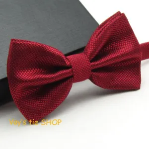 Jacquard Plaid Grid Leisure Bowtie