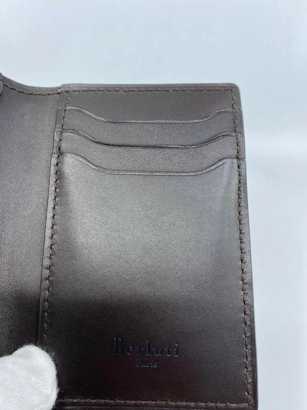 Jagua Scritto Leather Card Holder