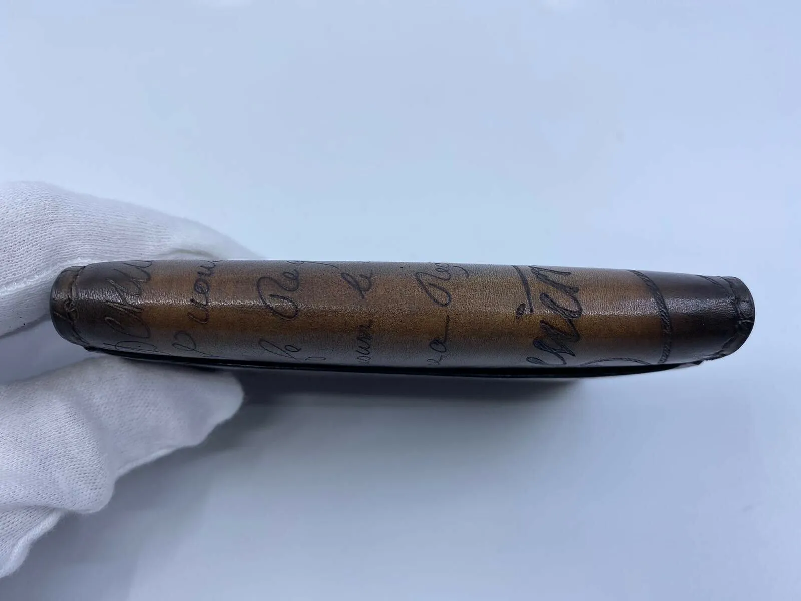 Jagua Scritto Leather Card Holder