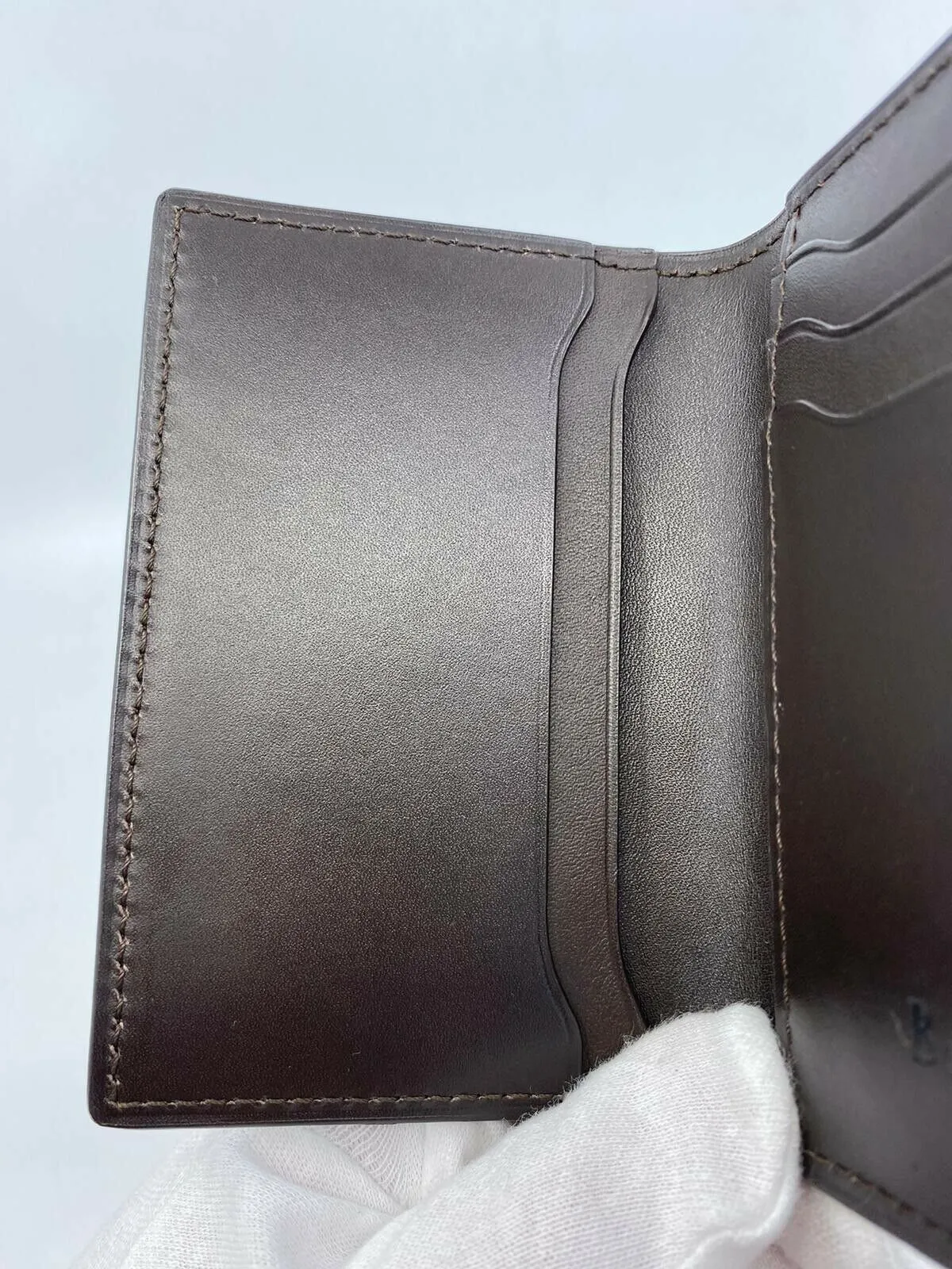Jagua Scritto Leather Card Holder
