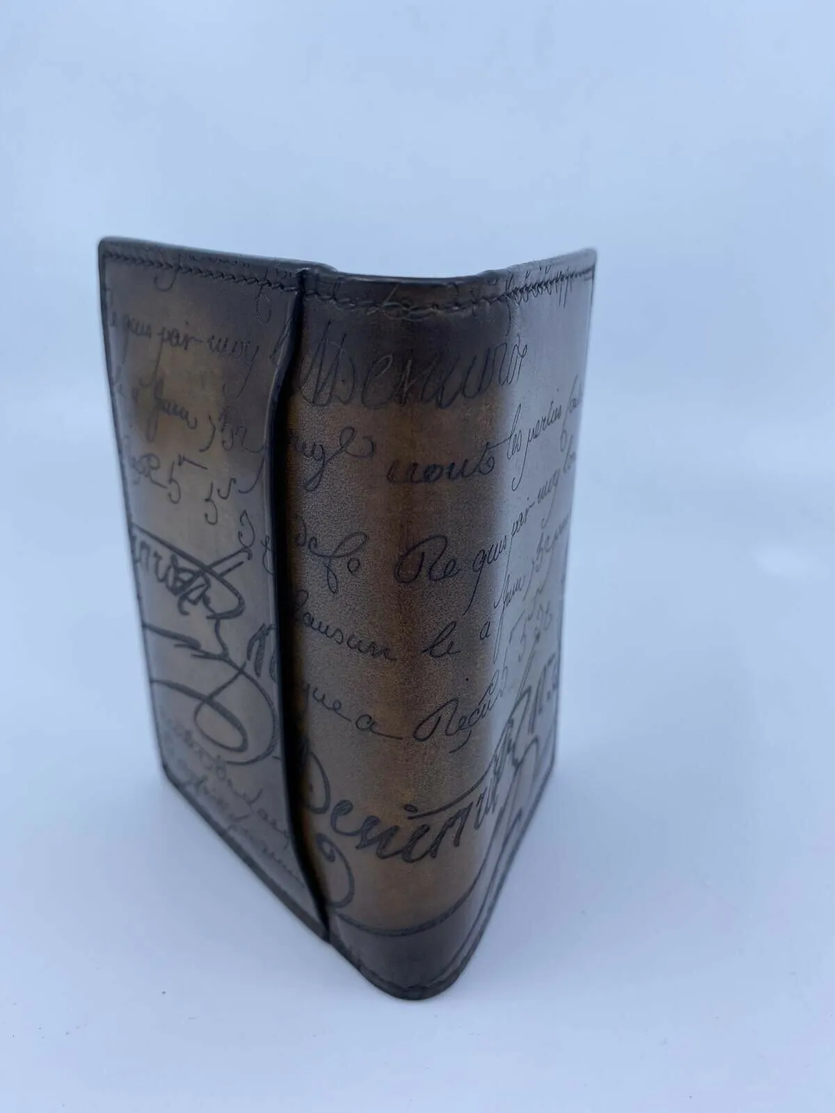 Jagua Scritto Leather Card Holder