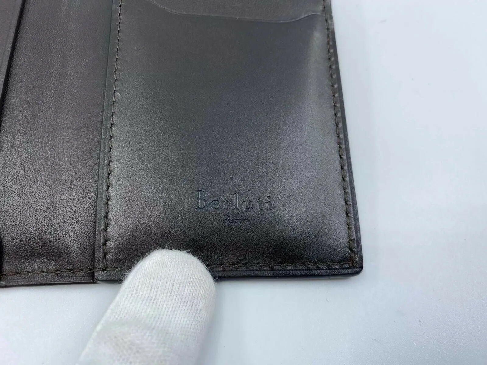 Jagua Scritto Leather Card Holder