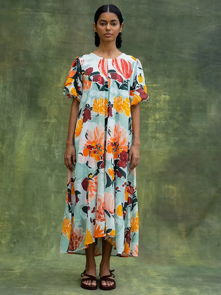 Jill Printed Dress